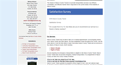 Desktop Screenshot of macontransit.org